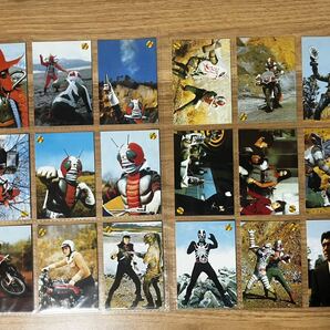 カルビー 仮面ライダーV3 チップスカード (2004 復刻版) ダイジェスト版 全72種 フルコンプの画像3