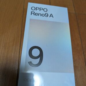 【新品未開封】OPPO Reno 9A ムーンホワイト