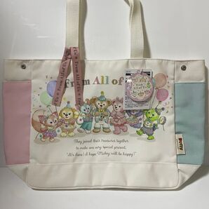 フロムオールオブアス ダッフィー フレンズ トートバッグ