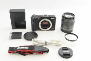 [美品] Canon キャノン EOS M3 + EF-M 15-45mm IS STM レンズ #1276AB