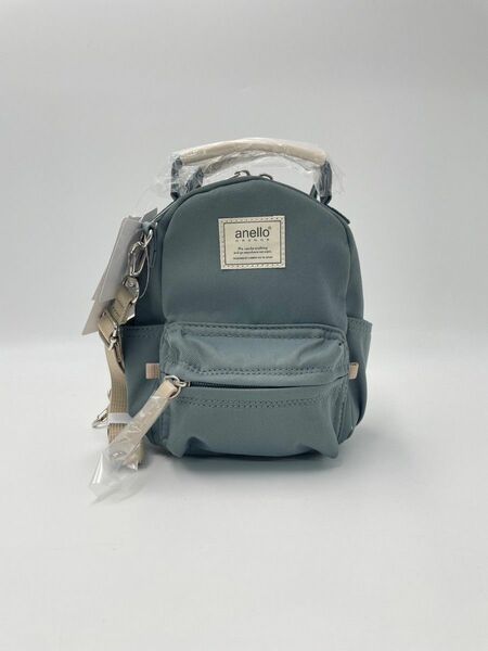 新品 anelloGRANDE アネロ モッテ 2WAY ナノショルダー GHM0559 BGY