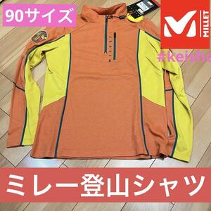  Millet альпинизм рубашка 90 размер orange желтый цвет 