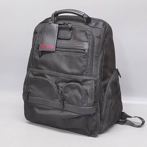 美品 TUMI ALPHA 2 BUSINESS 26173D2 ブラック ビジネス リュック バックパック PC収納可 トゥミ メンズ バリスティックナイロン Z5242