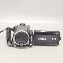 外観美品 Canon iVIS HF20 HD キヤノン デジタルビデオカメラ バッテリー リモコン 収納ケース付 現状品 Z5258_画像2