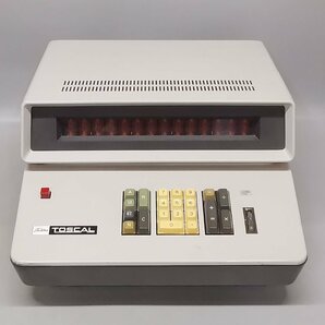 ヴィンテージ TOSHIBA 東芝 電卓 TOSCAL トスカル BC-1411 1966年製 昭和レトロ アンティーク 家電 現状品 Z5240の画像1