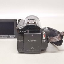 外観美品 Canon iVIS HF20 HD キヤノン デジタルビデオカメラ バッテリー リモコン 収納ケース付 現状品 Z5258_画像4