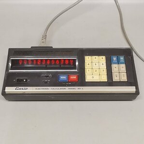 動作品 CASIO カシオ AS-L 電子計算機 電卓 昭和レトロ ヴィンテージ アンティーク 本体のみ 現状品 Z5282の画像1