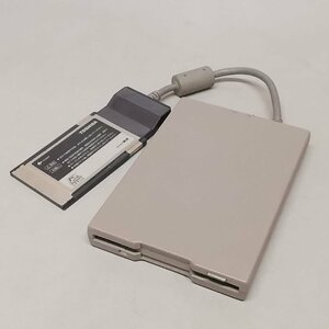 TOSHIBA PA2612U FLOPPY DISK DRIVE KIT 3.5インチ 東芝 フロッピーディスクドライブ PCカード接続型 外付け FDD 現状品 Z5353