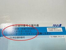 ★ANA株主優待券（1～10枚）即決金額あり　2024年5月31日まで使用可　番号取引メッセージ通知　当日迅速対応（現物送付なし、送料無料）★_画像2