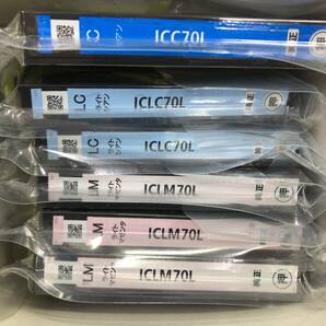 未開封 EPSON 純正 インクカートリッジ 3色 計6点 セット ICC70L ICLC70L ICLM70L まとめ売り 240314EC3i2の画像1