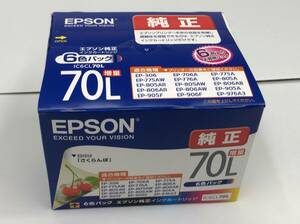 未開封 EPSON 純正 インクカートリッジ IC6CL70L 6色 パック セット エプソン 期限切れ 240319EC3