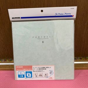 ハクバ写真産業 スクエア台紙 NO.2020 2L3面 アクア M2020-2L-3AQ (64-3960-75)