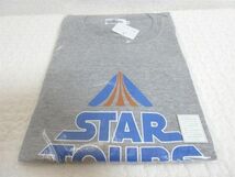 STARTOURS スターツアーズ Tシャツ　L 東京ディズニーランド スターウォーズ STARWARS DISNEY 未使用 デッドストック 【M0328】(P)_画像1