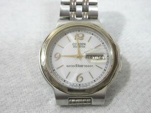 腕時計 シチズン MOVT-E100-K005308-KA Eco-Drive エコドライブ W.R.5BAR 動作品【M0346】(P)