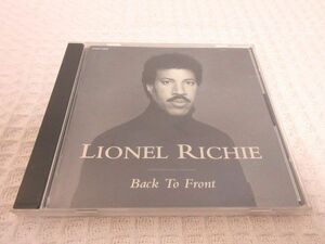 CD ライオネル・リッチー「Back To Front」1992年 POCT-1009 Lionel Richie【M0361】(P)