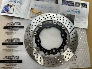 ZZR1100D ワークスリアディスク　サンスター SUNSTAR WRF015W　展示入替え処分　未使用品！