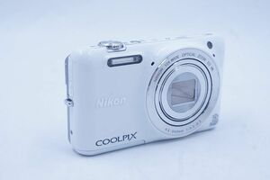 ★☆全額返金保証！最速発送！【Nikon クールピクス S6600WH ナチュラルホワイト 動作確認済】★☆（202401-26775R-kaitori）