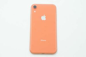 ★☆全額返金保証！最速発送！【iPhone XR 64GB SoftBank コーラル 白ロム 動作確認済】★☆（202403-04504-Skaitori）