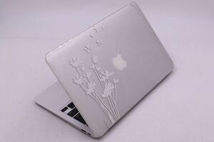 ★☆全額返金保証！最速発送！【MacBook Air Mid 2013 11インチ i5 /4GB /128GB シルバー 充放電回数52回】★☆（202401-16594-PCkaitori）