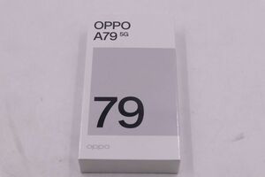 ★☆全額返金保証！最速発送！【OPPO A79 5G A303OP /128GB /ミステリーブラック 新品未開封】★☆（202403-04701-Skaitori）