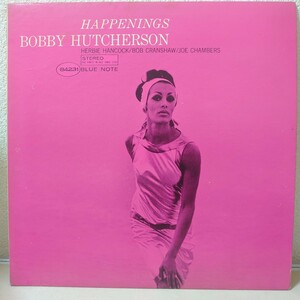 LP☆BOBBY HUTCHERSON/HAPPENINGS［BLUE NOTE/NEW YORK USA/BST 84231/両面VAN GELDER刻印/ボビー・ハッチャーソン］