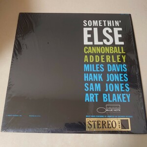 LP☆CANNONBALL ADDERLEY/SOMETHIN' ELSE［BLUE NOTE/USA盤 BLP1595/両面RVG刻印/キャノンボール・アダレイ］