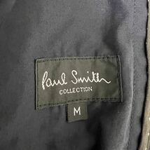 ポールスミスコレクション【軽やかな装い】ステンカラー スプリングコート M ネイビー シングル シルク混 春秋 Paul Smith Collection 1円_画像8