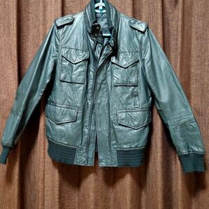 期間セール!!【送料無料】paper chest ペーパーチェスト本革 ブルゾン レザー ジャケット ライダースジャケット