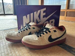 【極美中古】【付属品完備】Nike SB Dunk Low Pro HennessyUS9.5-27.5CM