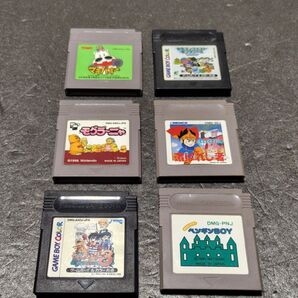 GB ゲームボーイソフト6本セット③