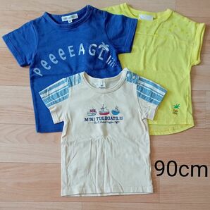 90センチ　半袖Ｔシャツ　３枚セット