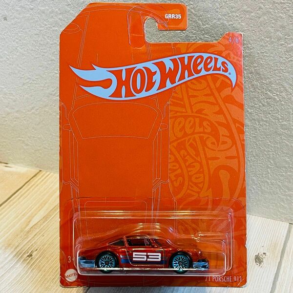 ホットウィール53周年記念☆'71 PORSCHE 911 ポルシェ　hotwheels ヤマダ電機限定