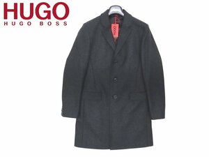 13万新品◆54=XXL◆BOSS ヒューゴボス グレーチェスターコート1円