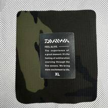 Wm100 正規品 DAIWA ダイワ レインウェア ポケッタブルショートスリーブジャケット ジップアップ パーカー 迷彩柄 カモフラ メンズ XL_画像7