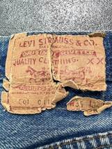 Wm206 USA製 80s VINTAGE Levi's リーバイス 501 刻印524 エルパソ工場 デニムパンツ ジーンズ ボタンフライ メンズ W35_画像8