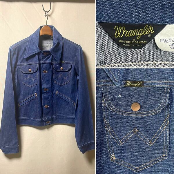 1970s Wrangler Denim Jacket Size 32