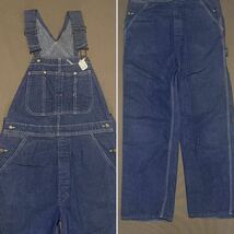 1960s MONTGOMERY WARD Denim Overall Size 34/36_画像6