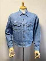 1980s Lee Denim Jacket Made in USA Size 40_画像2