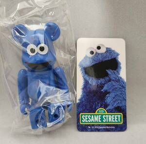 【ベアブリック★BE@RBRICK】シリーズ３２　裏キュート●CUTE『SESAME STREET COOKIE MONSTER★クッキーモンスター』 100%