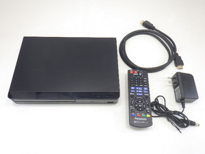 h4C087Z10 Panasonic パナソニック ブルーレイ DVDプレーヤー DMP-BD90 2023年製 ケーブル リモコン付 通電確認済