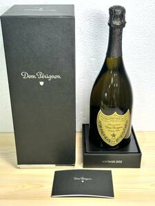 [3752] 未開栓 Dom Perignon Champagne Vintage 2002 ドン・ペリニヨン ヴィンテージ 2002年 箱付き シャンパン 750ml 12.5%