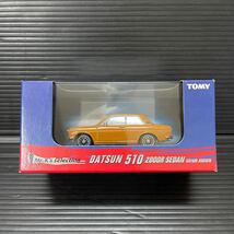 トミカ　エブロ　1/43 ダットサン 510 2ドアセダン (サファリブラウン) Mr. K's selection DATSUN 510 2DOOR SEDAN_画像1