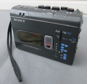 ☆ラジオ/テープ再生OK☆SONY ソニー TCM-F59 AM-FM ラジオカセットレコーダー カセットプレーヤー