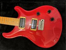 ポールリードスミス（PRS）'90 Classic Electric -Electric Red- ポールリードスミス 氏のサイン入り_画像4