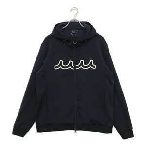 coco★新品★muta MARINE★ムータ マリン★ムータ★長袖ダブルジップパーカー★紺/ネイビー★6(L)※レターパックプラス発送可★87433