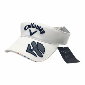 coco* новый товар * Callaway *Callaway* козырек * оттенок белого *.... Logo * размер свободный * letter pack почтовый сервис плюс отправка возможно *88197