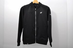 coco* master ba knee * Pearly Gates * long sleeve double Zip blouson * black * black *0(S)*USED* letter pack post service plus shipping possible *83834