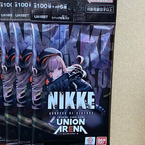 ユニオンアリーナ NIKKE 新品未開封パック 10パック ユニアリ メガニケ 勝利の女神NIKKE UNION ARENA boxの画像2