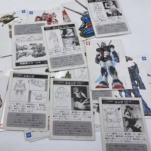 送料無料 講談社 ガンダムモビルスーツコレクション 昭和レトロ ポケットカード  テレビマガジン Gundamの画像3
