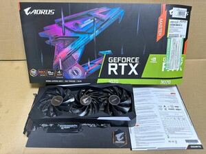 【送料無料,訳あり】GIGABYTE AORUS GeForce RTX 3070 MASTER 8G GV-N3070AORUS M-8GD